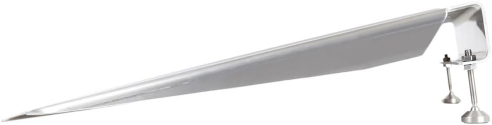 Silver Spring 6" High Aluminum Adjustable Threshold Ramp - 26" L x 28" W: Automotive