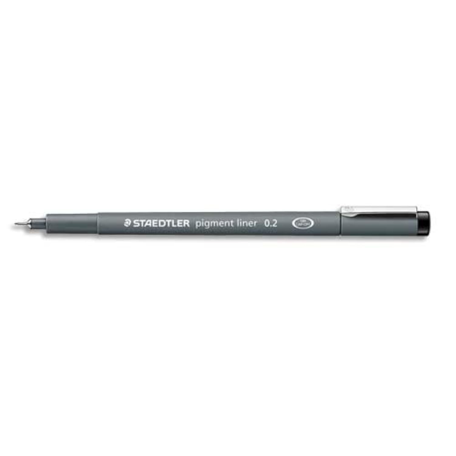 Staedtler Pigment Liner, 0.2 Mm, Black Ink (308-0.2), Box of 10 by Staedtler