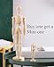 Wooden Figure Drawing Mannequin Model - Wood Human Art Manikin Posable for Artist Sketching Posing Doll 12'' inch Female
