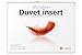 HOSPITOLOGY PRODUCTS White Comforter Full Hypoallergenic Duvet Insert Microfiber All Season Goose Down Alternative Quilted - Corner Loops - Box Stitched - Washable - 82