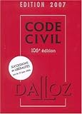 Code Civil Dalloz Edition 2007 by 