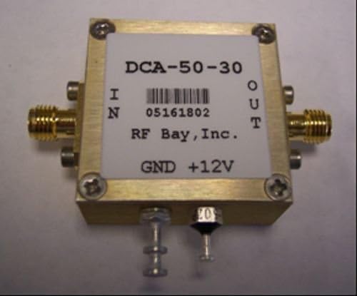DC-17MHz DC Coupled 30dB Gain Amplifier, DCA-50-30, SMA
