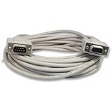 Your Cable Store 25 Foot DB9 9 Pin Serial Extension Cable RS232