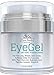 Prime Beauty Eye Gel for Puffiness, Wrinkles, Bags, Fine Lines, Dark Circles Under and Around Eyes With Hyaluronic Acid, Jojoba, Peptides, Organic Anti Aging, Skin Firming Blend for Men & Women