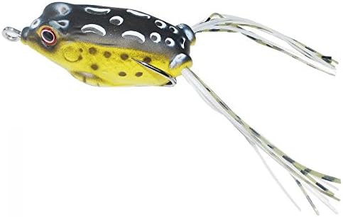 Ruan Frog Topwater Fishing Lure Crankbait Hooks Bass Bait Tackle