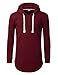 URBANCREWS Mens Hipster Hip Hop Classic Pullover Long Hoodie Sweatshirts Jacket