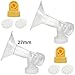 Nenesupply Pump Parts with 27mm Flanges Compatible with Medela Breastpumps Incl. Flange Breastshield Valve Membrane for Pump in Style Symphony Swing Not Original Medela Pump Parts