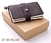 Leather Travel Journal, Handmade Travelers Notebook Refillable, Gift for Men & Women, Perfect to Write in, 3 Inserts/192 Pages Vintage Travel Diary, Pocket Size 5.2