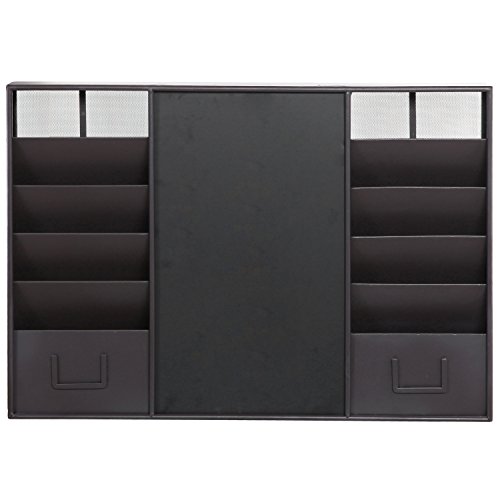 4 34+Inch+Wall+Mounted+Chalkboard+Document+Organizer