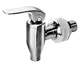 DOZYANT Beverage Dispenser Replacement Spigot,Stainless Steel Polished Finished, Water Dispenser Replacement Faucet, fits Berkey and other Gravity Filter systems as well