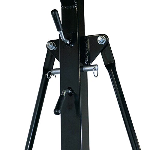 Titan Attachments 0.5 Ton Telescoping Gantry Crane, Portable Shop Lift Hoist, Rated 1,000 LB HD Steel I-Beam Adjustable to 12ft - Image 5