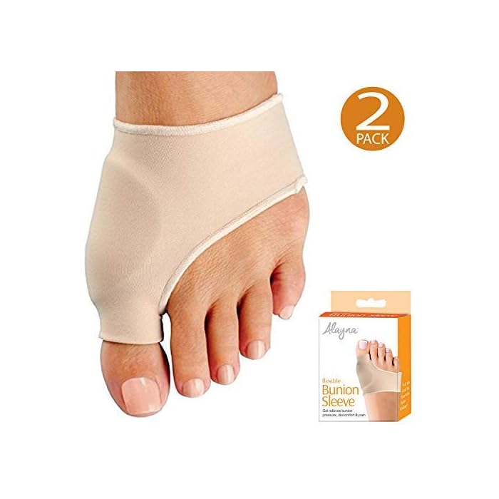 Bunion Corrector for Women and Men Big Toe Bunion Pain Relief Hallux Valgus Corrector Bunion Socks Splint Pads Protector…