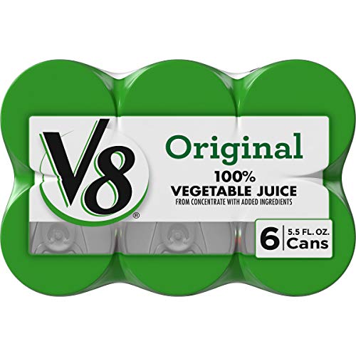 V8 ORIGINAL 100% VEGETABLE JUICE, 5.5 OZ CAN