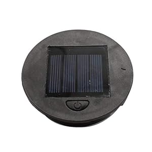 Amusingtao Zonne Lantaarn Top Vervanging Zonne Licht Vervanging Onderdelen Solar Licht Vervanging Top voor Outdoor…