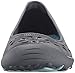 Skechers Women's Earth Fest Flat, Charcoal, 7.5 M US
