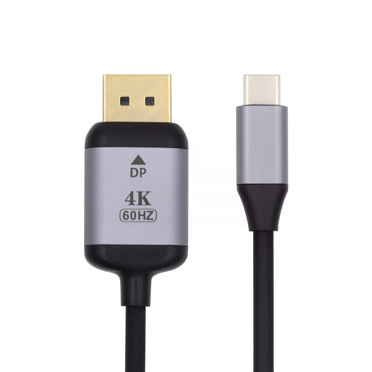 CY Type-C Video Cable USB 3.1 USB-C to Displayport Support 4K 60hz Cable 1.8m for Monitor Laptop HDTV — image 1