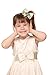 Habibee 15 Pcs 6 Inch Grosgrain Ribbon Toddlers Baby Girls Hair Bows Rainbow Bow Hair Accessories Alligator Hair Clips for Girls