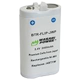 Wasabi Power Battery Pack for Flip ABT1W and Flip UltraHD 4GB Video Camera