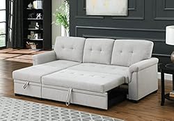 Lilola Home Lucca Light Gray Linen Reversible