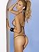 SHERRYLO Extreme Sexy Black Pink Mini G-String Bikini Micro Bikini Set,Free Size,Pink