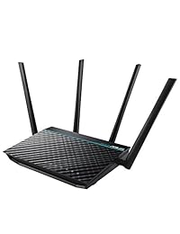 ASUS Wireless AC1700 Router Gigabit de doble correa (hasta 1700 Mbps) con USB 3.0 (RT ACRH17)