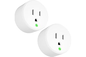 MAKEVIVI Thermostatically Controlled Outlet - On at 32°F/Off at 50 °F, Thermostat Plug Outlet, No Need to Close Manually, for Chicken Water Coop Heater Heated Water Bowl Bird Bath Deicer Roof Cable (2 Pcs)