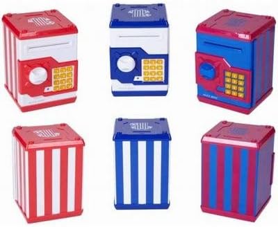 CAJA FUERTE EQUIPOS DE FUTBOL 3 COLORES SURTIDOS: Amazon.es: Juguetes y juegos