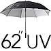 ZEKAR 54/62/68 inch Windproof Large Vented UV Protection and Classic Pongee Fabric Golf Umbrella, Double Canopy Rain Sun Oversized Stick Umbrellas Women Men