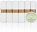 The Motherhood Collection 6 Pack Ultra Soft Baby Bath Washcloths, Rayon from Bamboo Towels, Perfect Baby Gifts | Baby Registry | Baby Travel Bathing Kit, 10