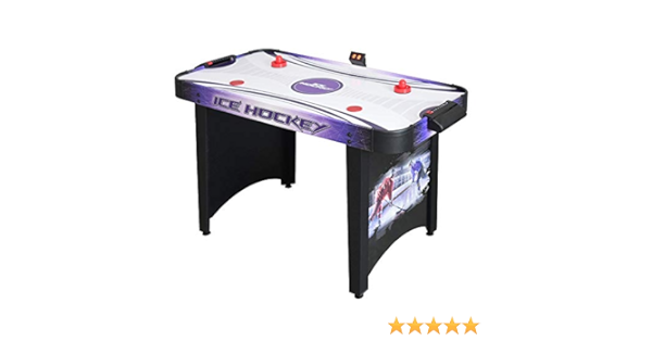 Amazon Com Blue Wave Ng1015h Carmellis 4 Foot Air Hockey Table Sports Outdoors