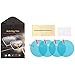 4-Pack Rainproof Car Rear View Mirror Film, Foseal Side Mirror Films Drive Safely HD Clear Nano Coating Waterproof Films Anti-Scratch Protector for SUV Car Mirrors Side Windows, Round (3.74