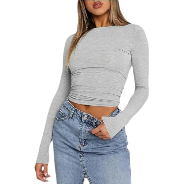 Camiseta De Manga Corta Para Mujer, Color Bloque De Color