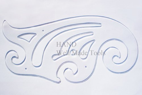 FRENCH CURVE, Template for Drafting, Grading & Sewing Patterns