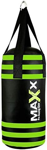 Maxx Junior punch bag set with 6oz gloves, hook or bracket, kids boxing , mma training (Bag Only)