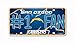 NFL San Diego Chargers #1 Fan Metal Auto Tag