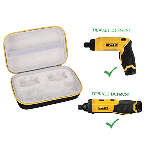 Aproca Hard Storage Travel Case,Fit for DEWALT DCF682N1 / DCF680N2 8V