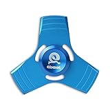 Tri-Spinner Fidget Toy with Ultra Fast Bearing, Premium Quality Hand Spinner, Helps Focusing, Stress Reducer, Relieves Anxiety, for Kids and Adults-Blue
