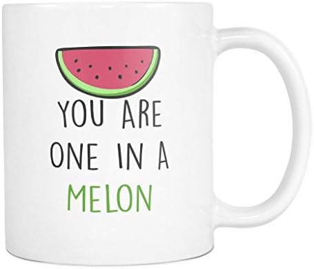Valentine Day Mug-You Are One In A Melon-Valentine Day Coffee Mug-Valentine Day Gifts