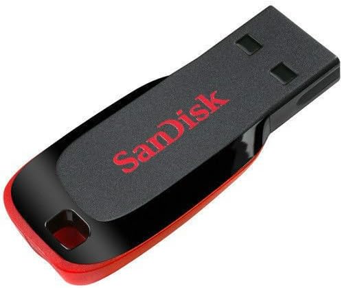 Sey's Memory Stick - SanDisk Cruzer Blade 64 GB USB 2.0 Flash Memory Pen Drive Stick Lot / Black Color