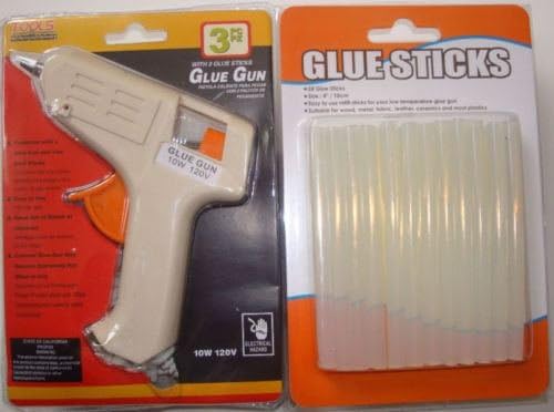 GLUE GUN WITH 26 FREE GLUE STICKS HOT MELT ARTS CRAFT 10W 110 V