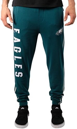 Ultra GameAdults NFL Official Active Super Soft Fleece Game Day Jogger Sweatpants
