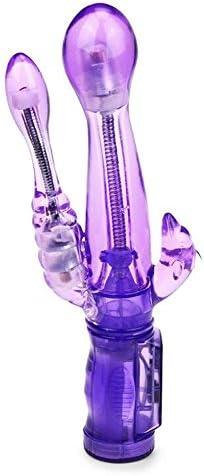 Lionear Triple stimulation of the G point &amp; anus vibrateur women (purple)