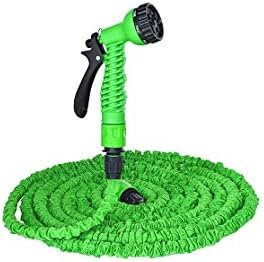 CENARIUSA Expanding Garden Water Hose 7 Functions Spray Strong No Kink Expanding for Home Home, Garden, Auto, Boat, Etc (75 FT, Green)