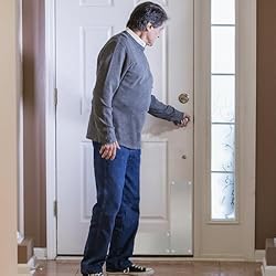 Door Push Plate Durable Metal Door Plate for