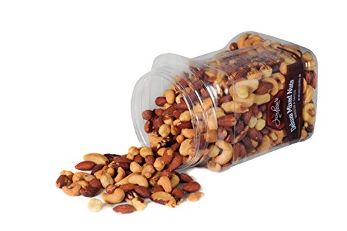 Jaybees Roasted Salted Deluxe Mixed Nuts (32Oz) Great for Holiday Gift Giving or as Everyday Snack Featuring Cashews Almonds Brazil Nuts Pecans and Filberts - Thumbnail 2