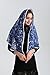 Chapel Catholic Veil Lace Mantilla Church Headwrap V33 (Navy)