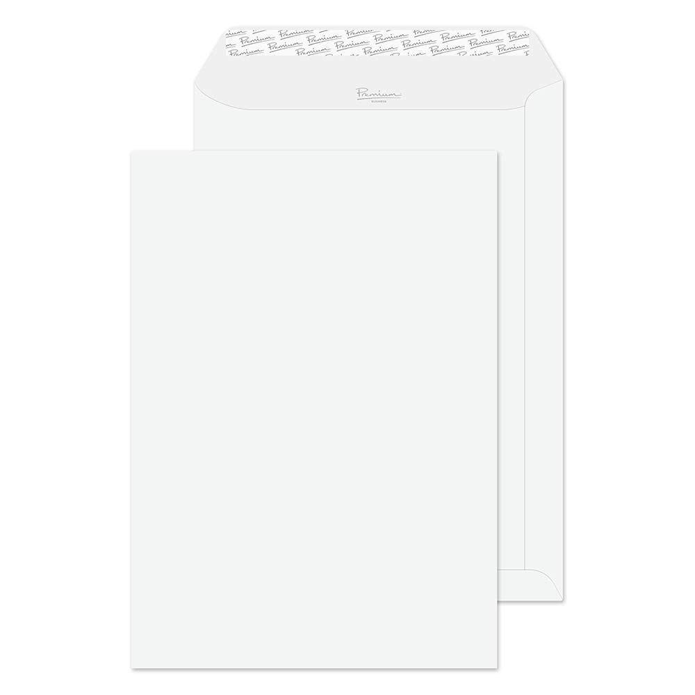 Blake Business C4 324 x 229 mm 120 gsm Pocket Peel & Seal Envelopes (91891) Diamond White Laid - Pack of 250
