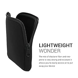 kwmobile Neoprene e-Reader Pouch Size