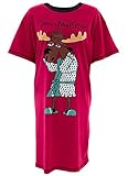 Lazy One Women's Need a Moose-age Nightshirt
