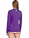 BALEAF Women's Long Sleeve Rashguard Swim Shirt Surf Top Sun Protection UPF 50+ Purple Size XL